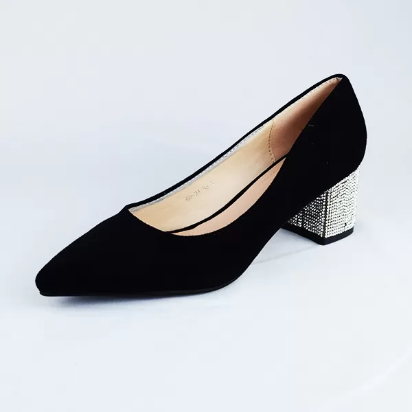 Escarpin pour Femme  S031 noir  ..........  sandale médicale femme confortable Maroc